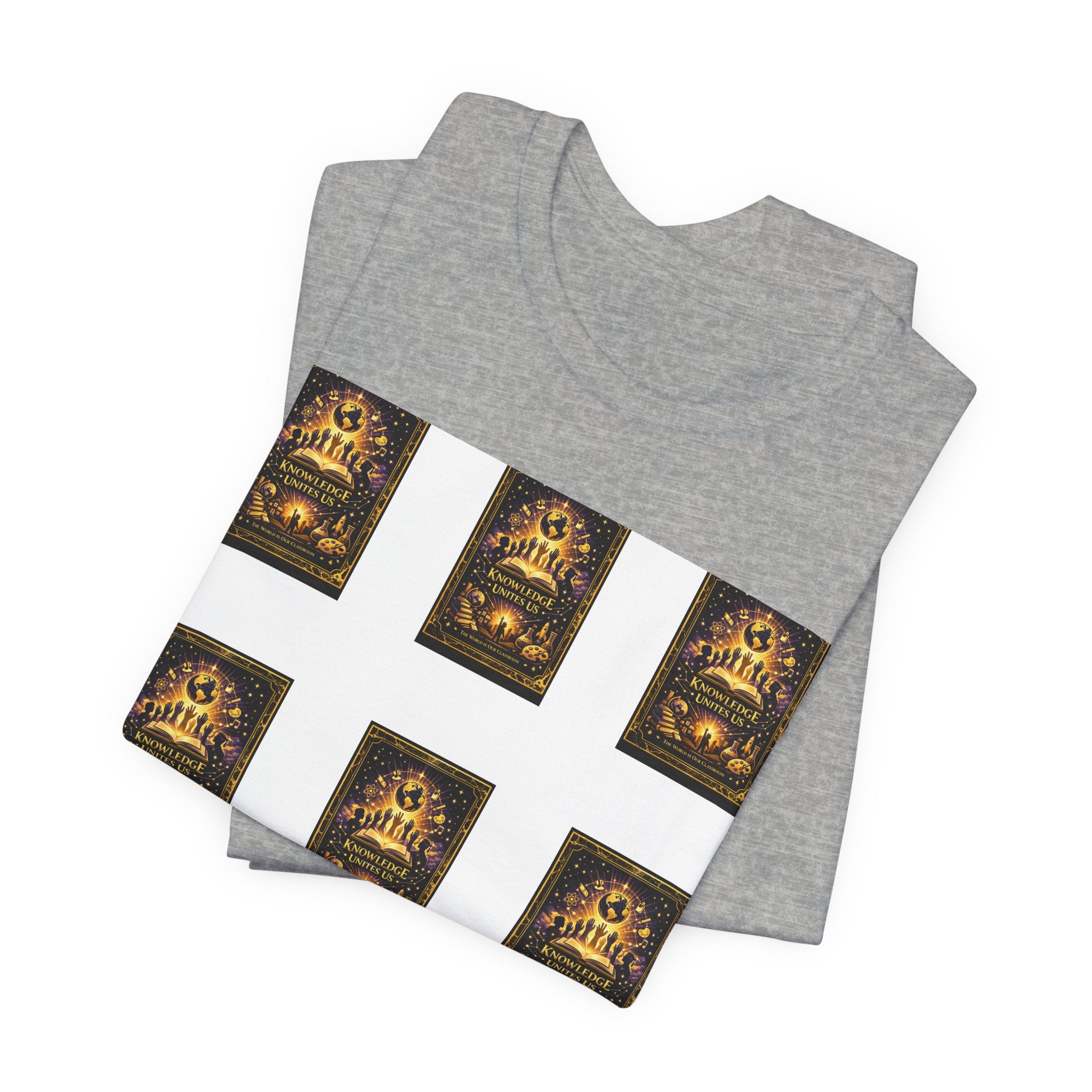 United Education T‑Shirt — Vintage Golden Print