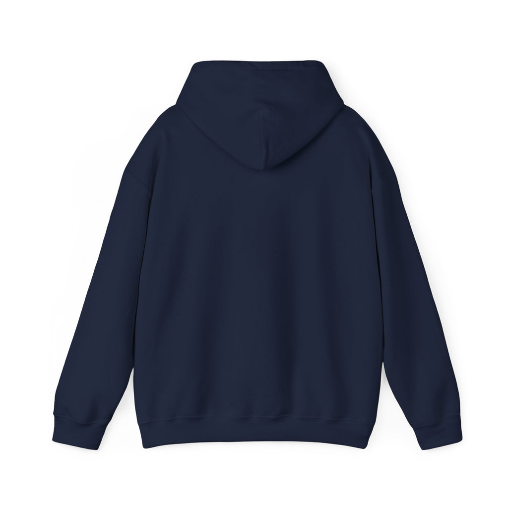 Hoodie — Colorful Earth & Peace Cartoon Graphic "Knowledge Before Power"
