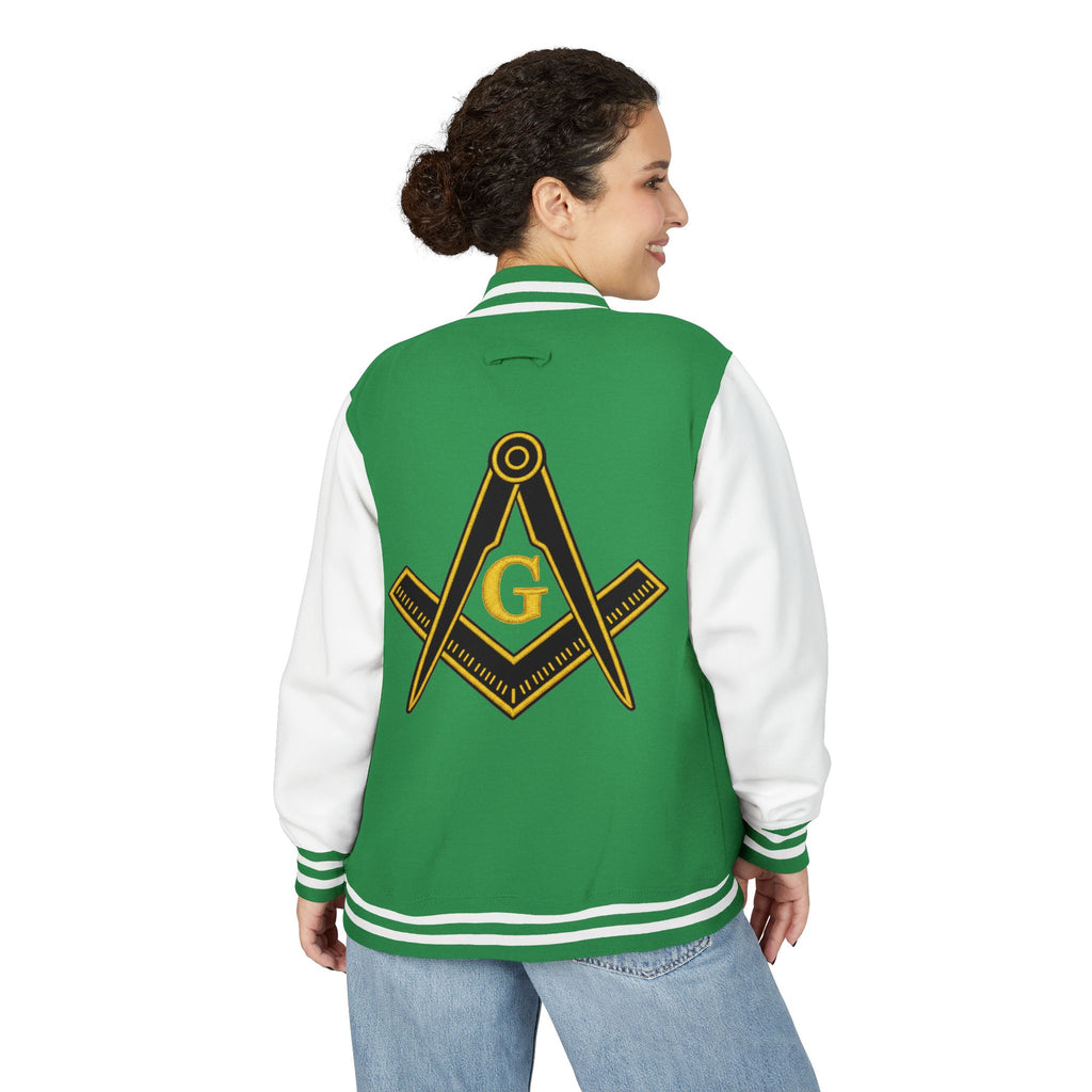 Masonic Embroidered Letterman Jacket