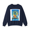Learning Lights Crewneck Sweatshirt – Kids’ Educational Globe Design