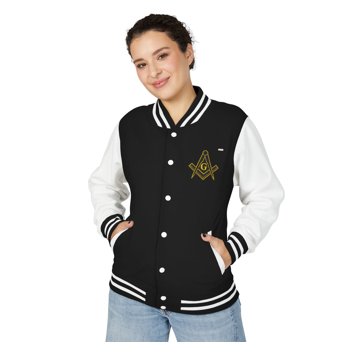 Masonic Embroidered Letterman Jacket