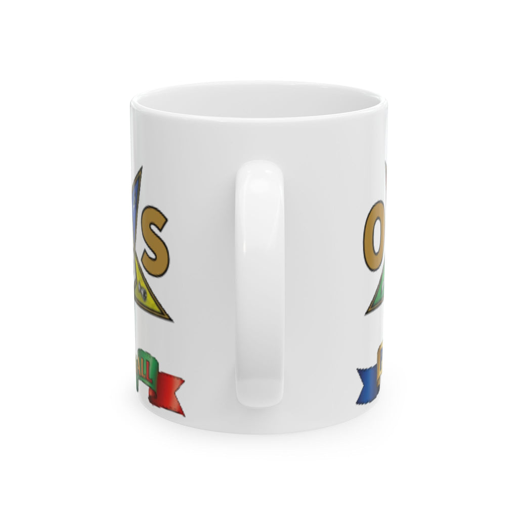 Masonic Order Ceramic Mug – Fraternal Symbol Coffee Cup (11oz & 15oz)
