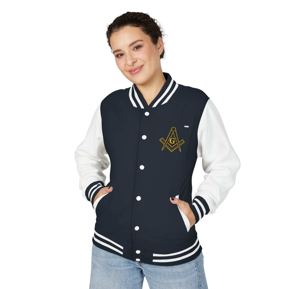 Masonic Embroidered Letterman Jacket