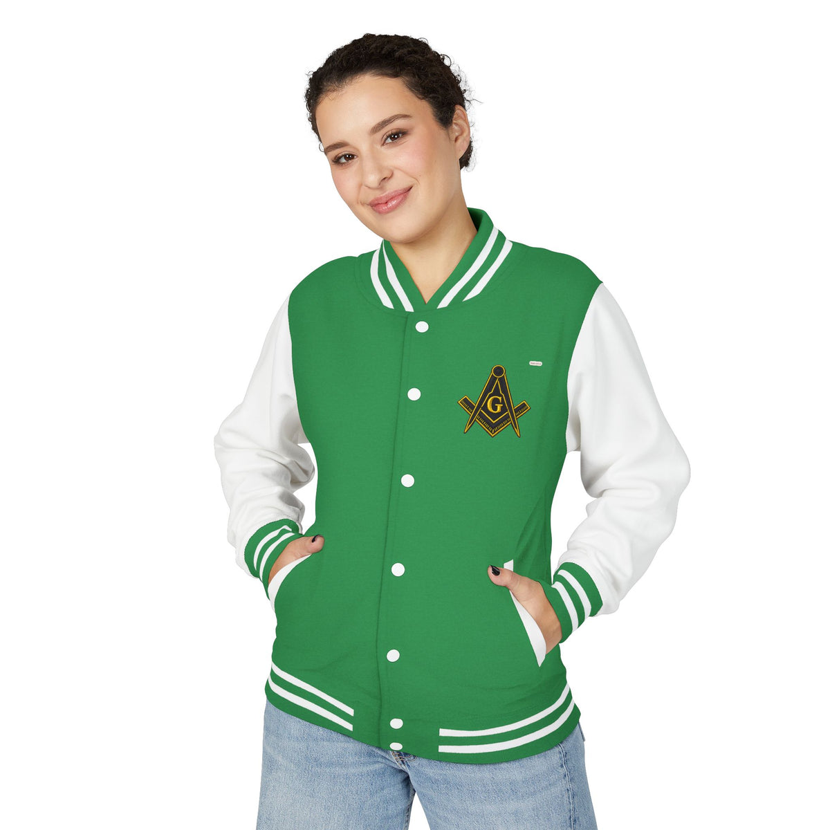 Masonic Embroidered Letterman Jacket