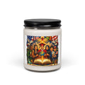 Patriotic Graduation Soy Candle — "United We Learn" 9oz