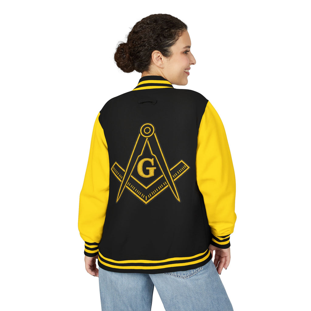 Masonic Embroidered Letterman Jacket