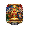 Massada Educare 'Knowledge Unites Nations' Kiss-Cut Sticker