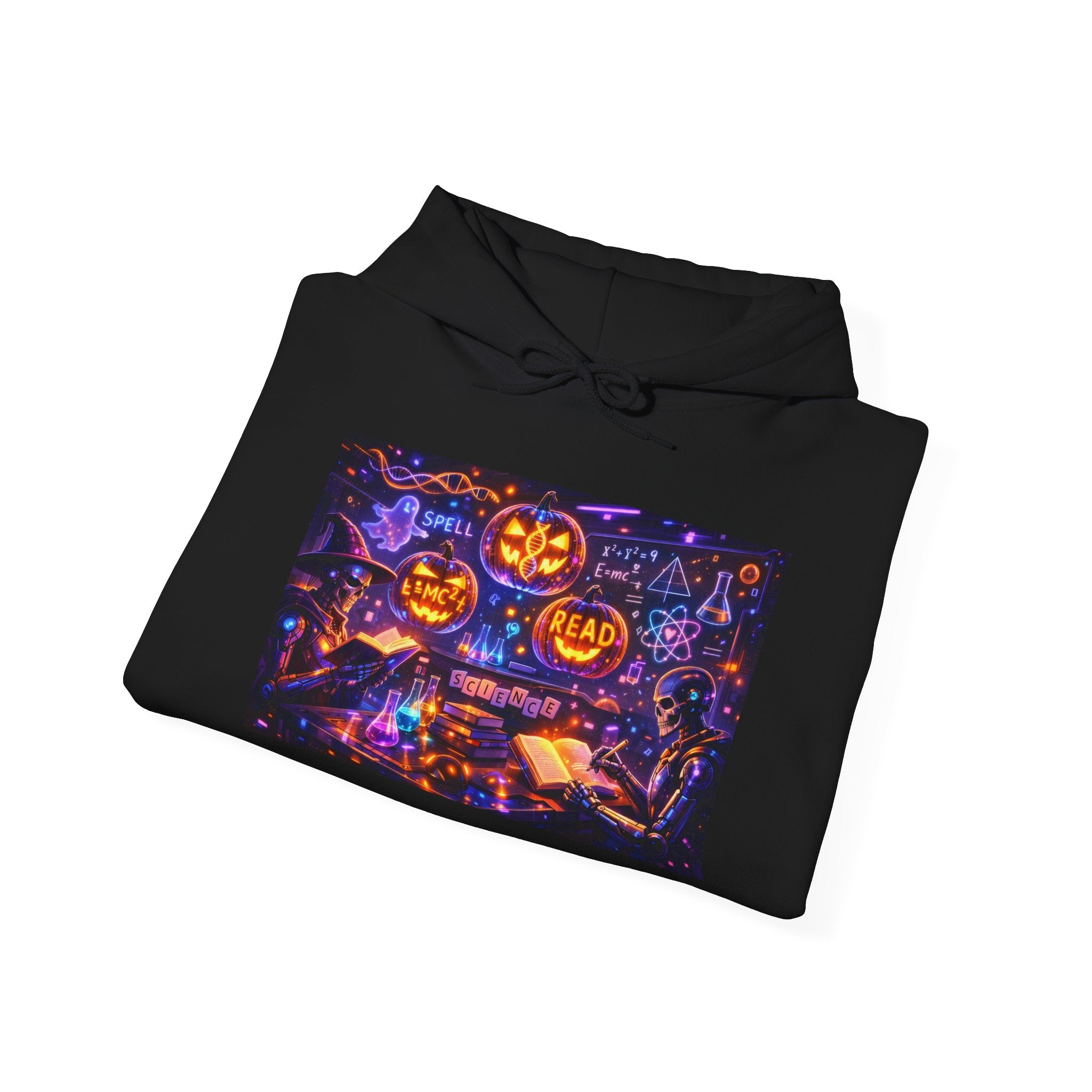 Halloween Pumpkin Night Hoodie – Spooky Jack-o'-Lanterns Hooded Sweatshirt