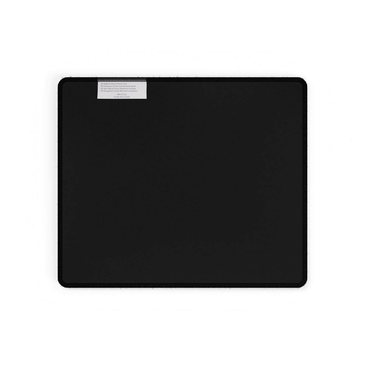 City Nightscape Desk Mat — Rainy Neon Skyline Large Mousepad