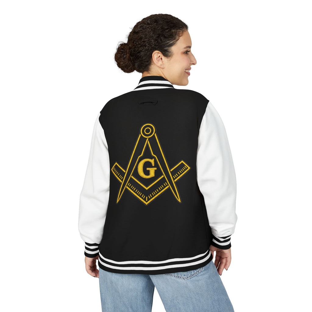 Masonic Embroidered Letterman Jacket