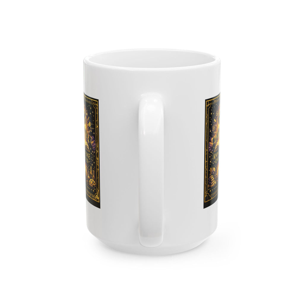 Knowledge Unites Us Ceramic Mug — Inspirational Unity & Education Coffee Cup (11oz / 15oz)