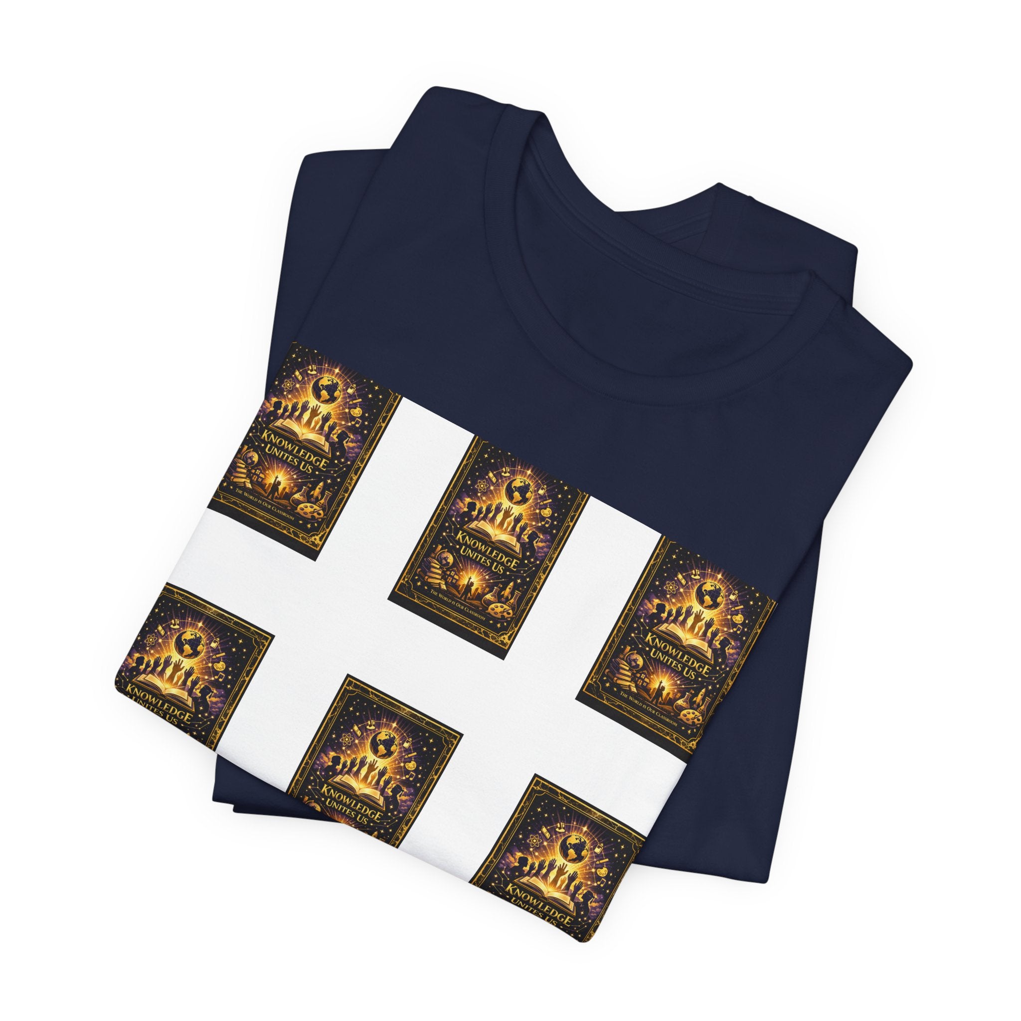 United Education T‑Shirt — Vintage Golden Print