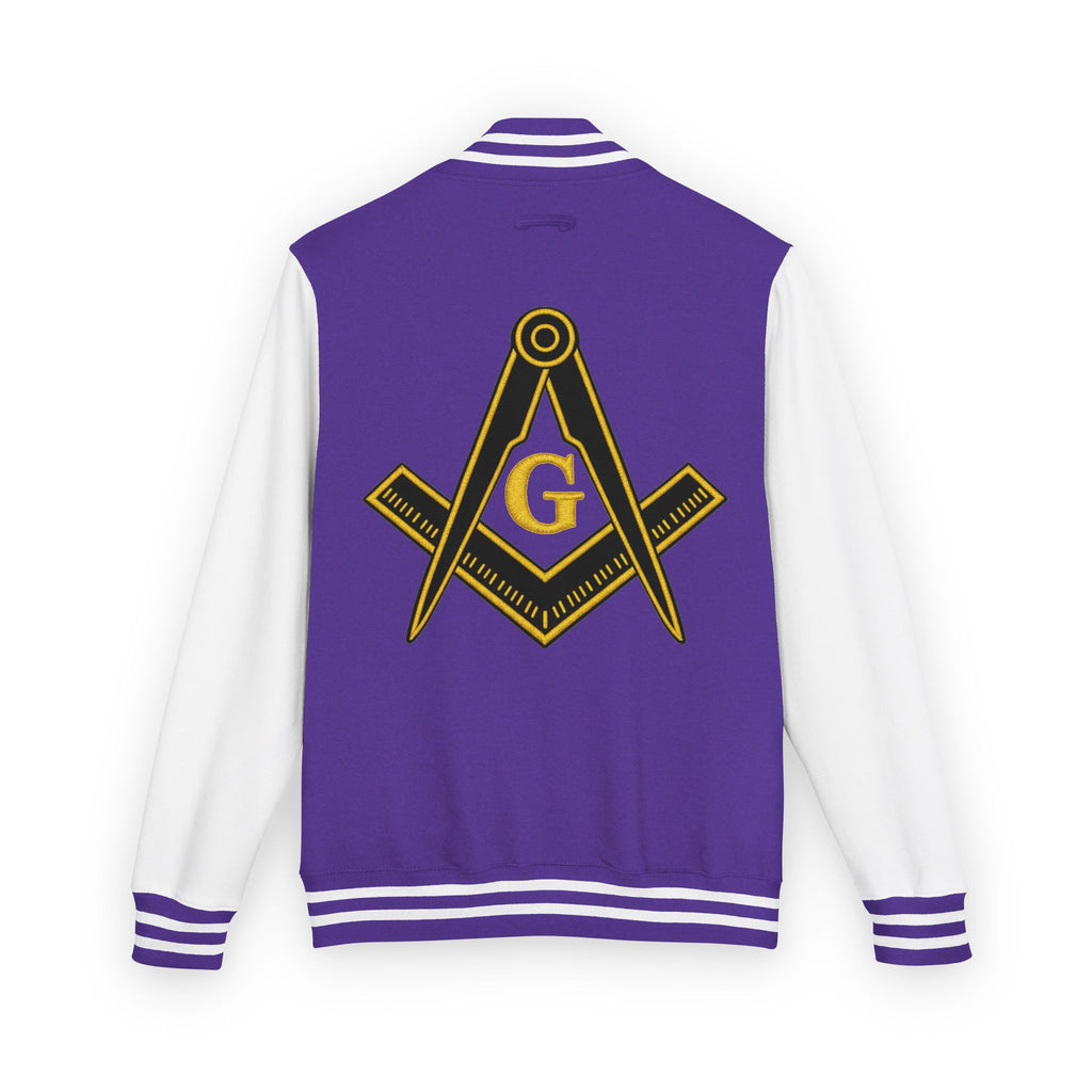 Masonic Embroidered Letterman Jacket